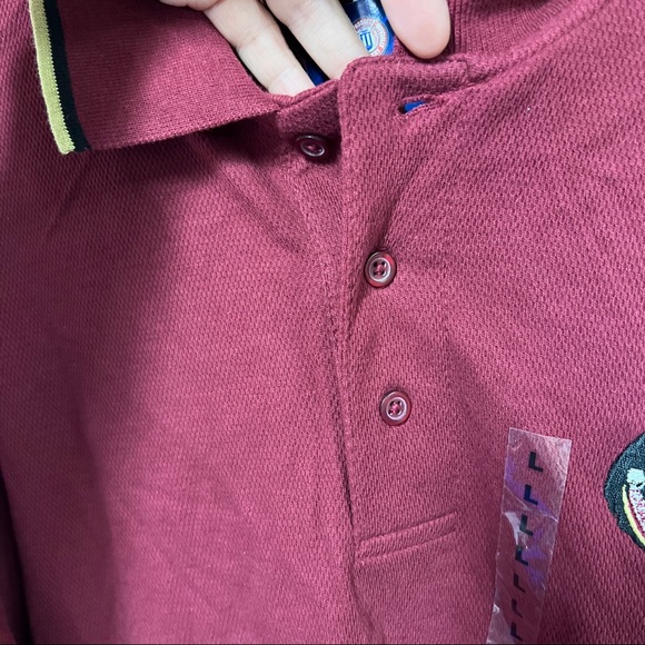 Vintage Boca Classics FSU Mens Lg Polo Shirt Florida State Seminoles Cotton NWT - Picture 12 of 12